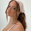 Princess Polly Waterbell Head Scarf  Pink Store