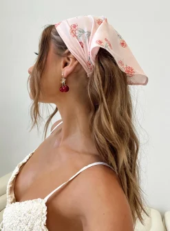 Princess Polly Waterbell Head Scarf Pink Store