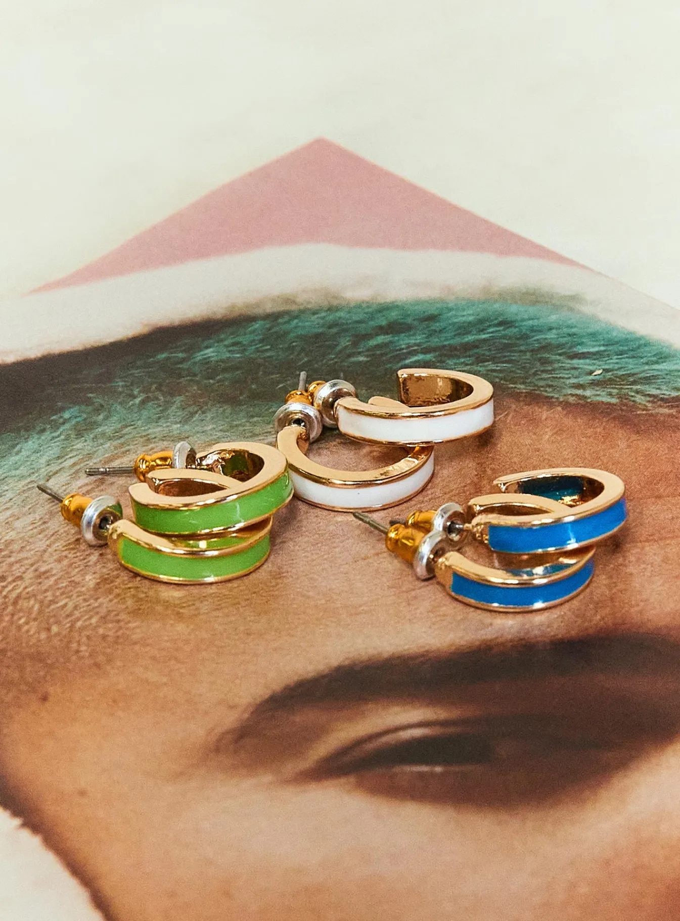 Princess Polly Waterloo Earring Pack White Sale