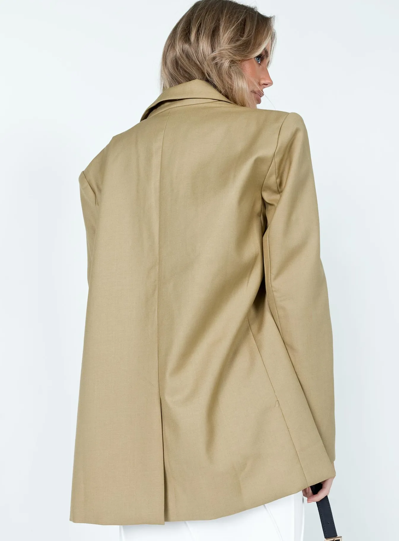 Princess Polly Welcome To The Jungle Blazer Bone Discount