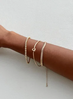 Princess Polly Weller Bracelet Pack Gold Cheap