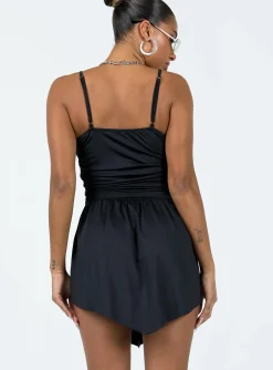 Princess Polly Welsh Mini Dress Black Store