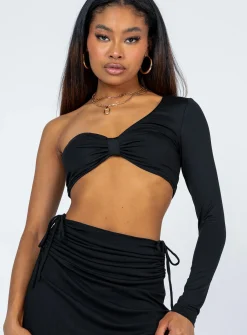 Princess Polly Weston Top Black Best