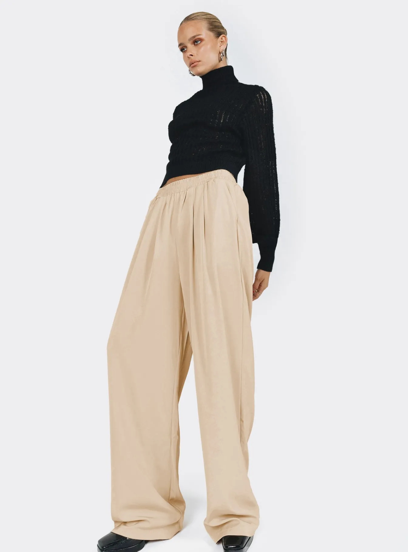 Princess Polly Wexler Pants Cream New