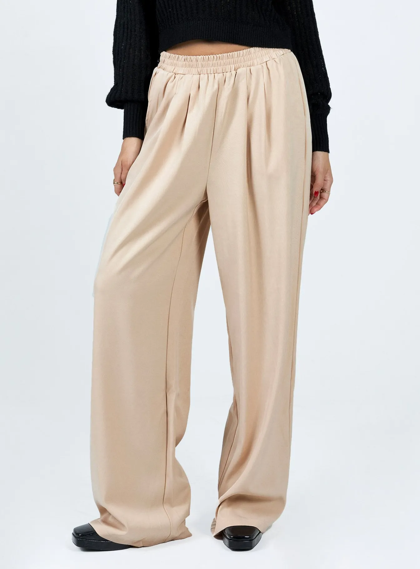 Princess Polly Wexler Pants Cream New