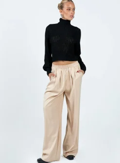 Princess Polly Wexler Pants Cream New