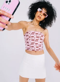 Princess Polly Whateva Bustiermulti   Pink Best Sale
