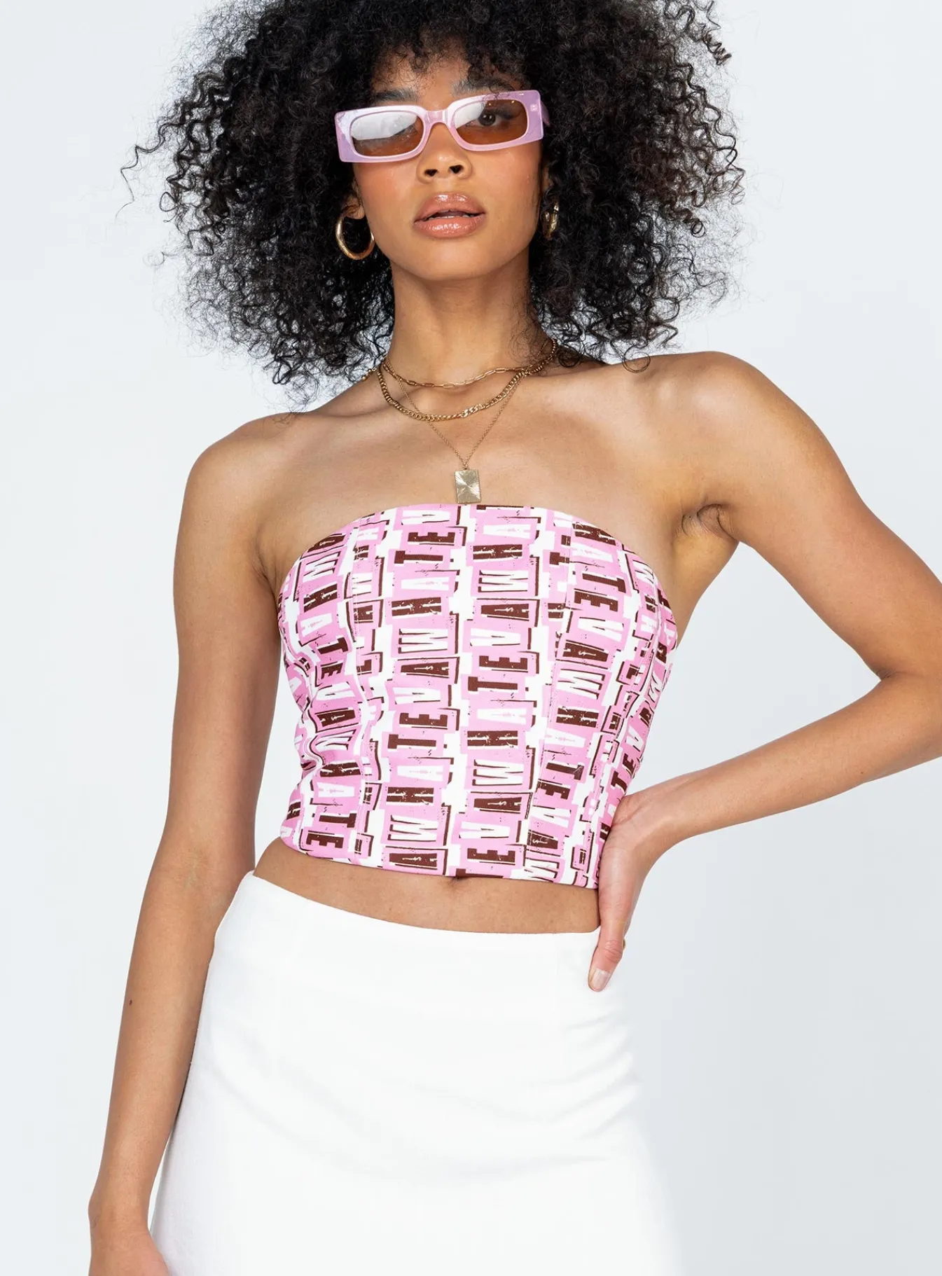Princess Polly Whateva Bustiermulti Pink Best Sale