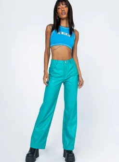 Princess Polly Whateva Tank Top Blue Fashion