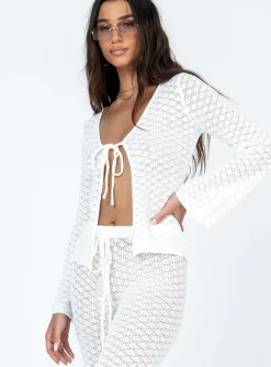 Princess Polly Wild &Amp; Free Crochet Top White Best Sale