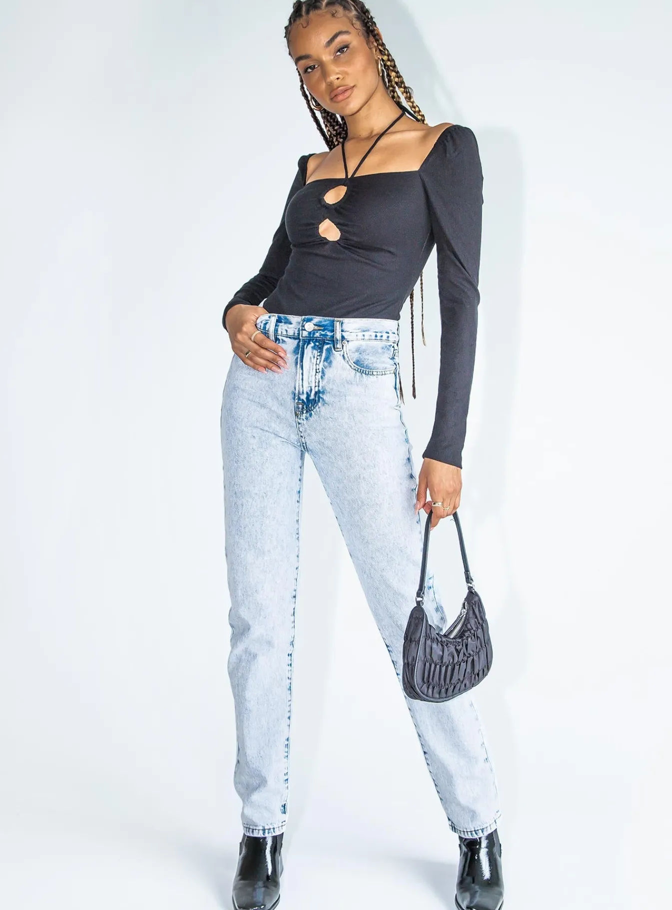 Princess Polly Willowejeans Denim Clearance