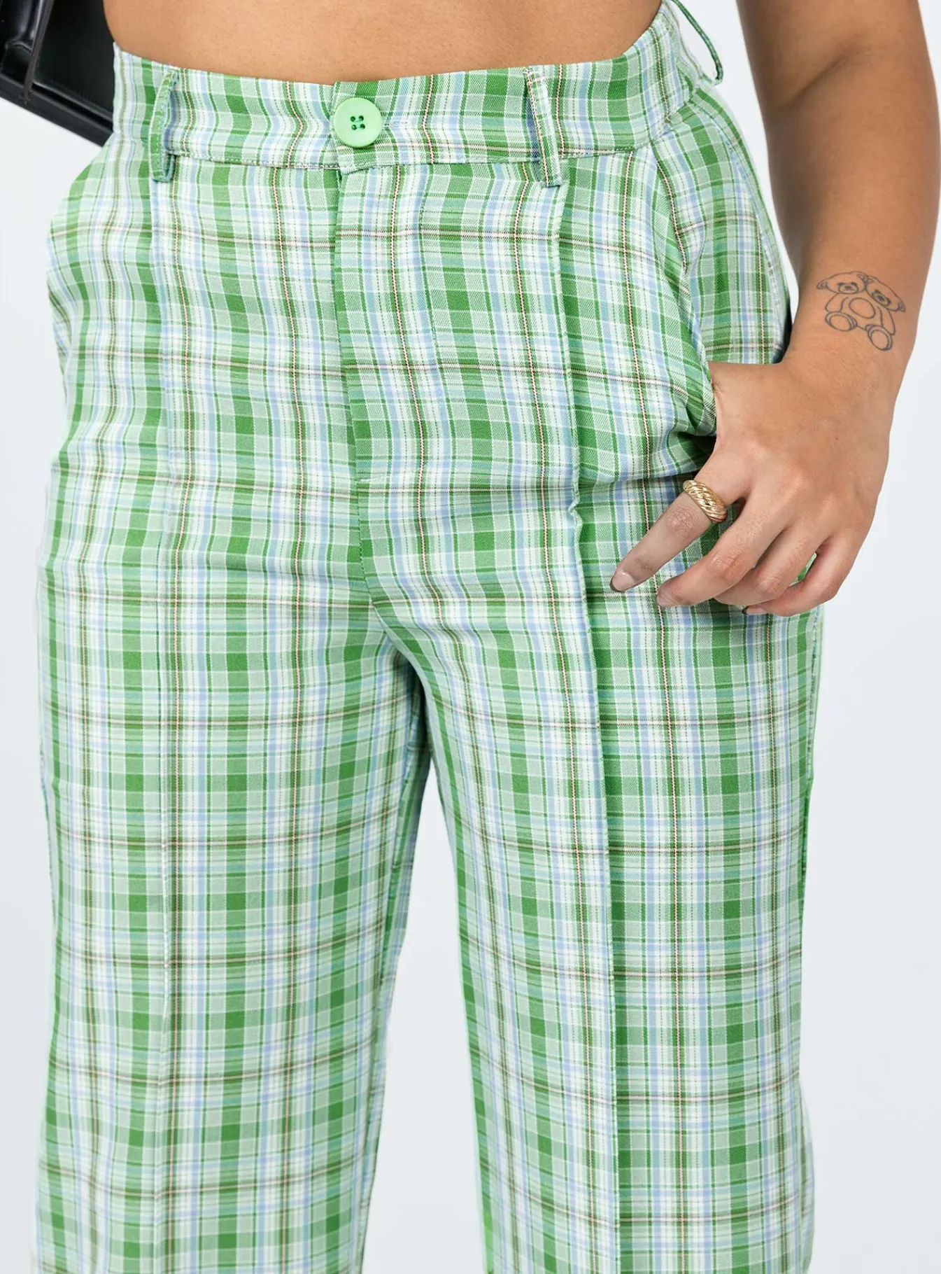 Princess Polly Wiluna Pants Green Discount