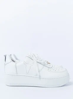 Princess Polly Windsor Smithracerr Sneakers White Outlet