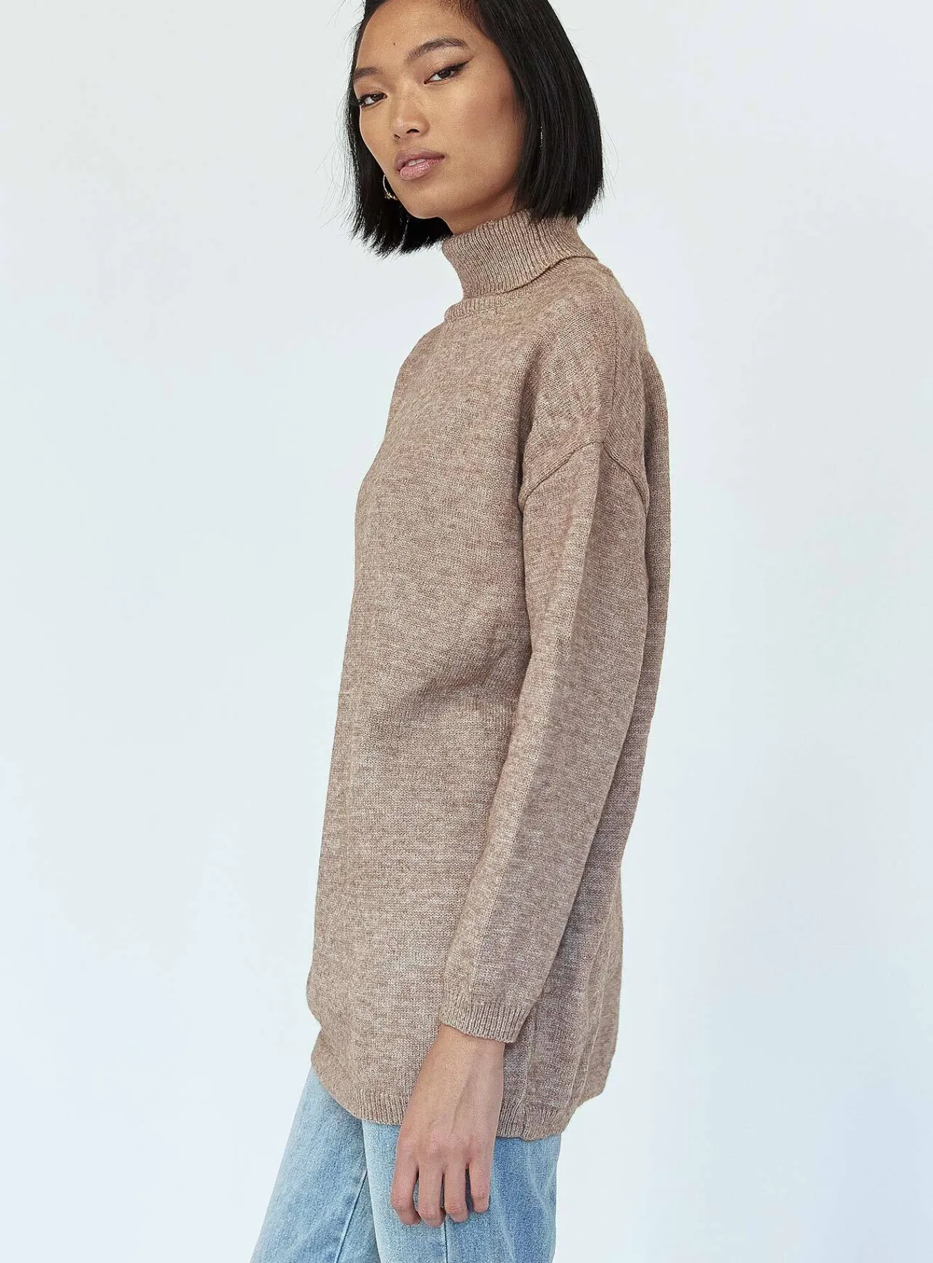 Princess Polly Winston Oversize Jumper/Sweater Beige Best Sale