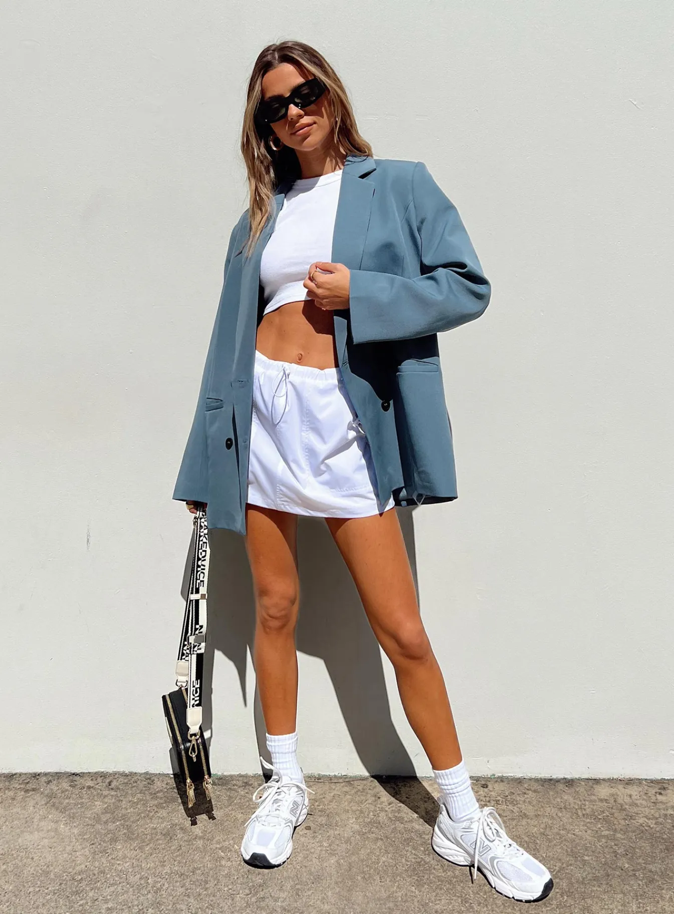 Princess Polly Wyoming Blazer Slate Discount