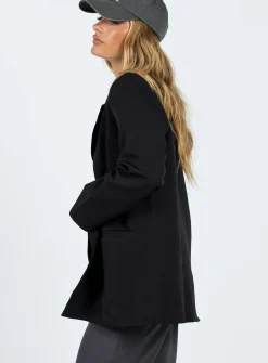 Princess Polly Wyoming Blazer Black Outlet