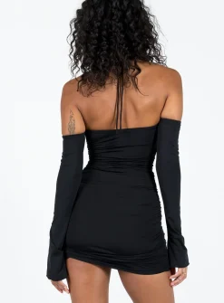 Princess Polly Wyona Mini Dress Black Fashion