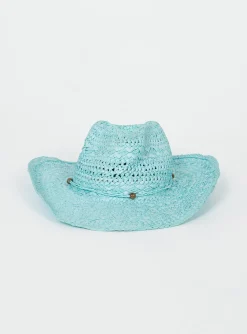 Princess Polly Yeehah Hat Baby  Blue Clearance