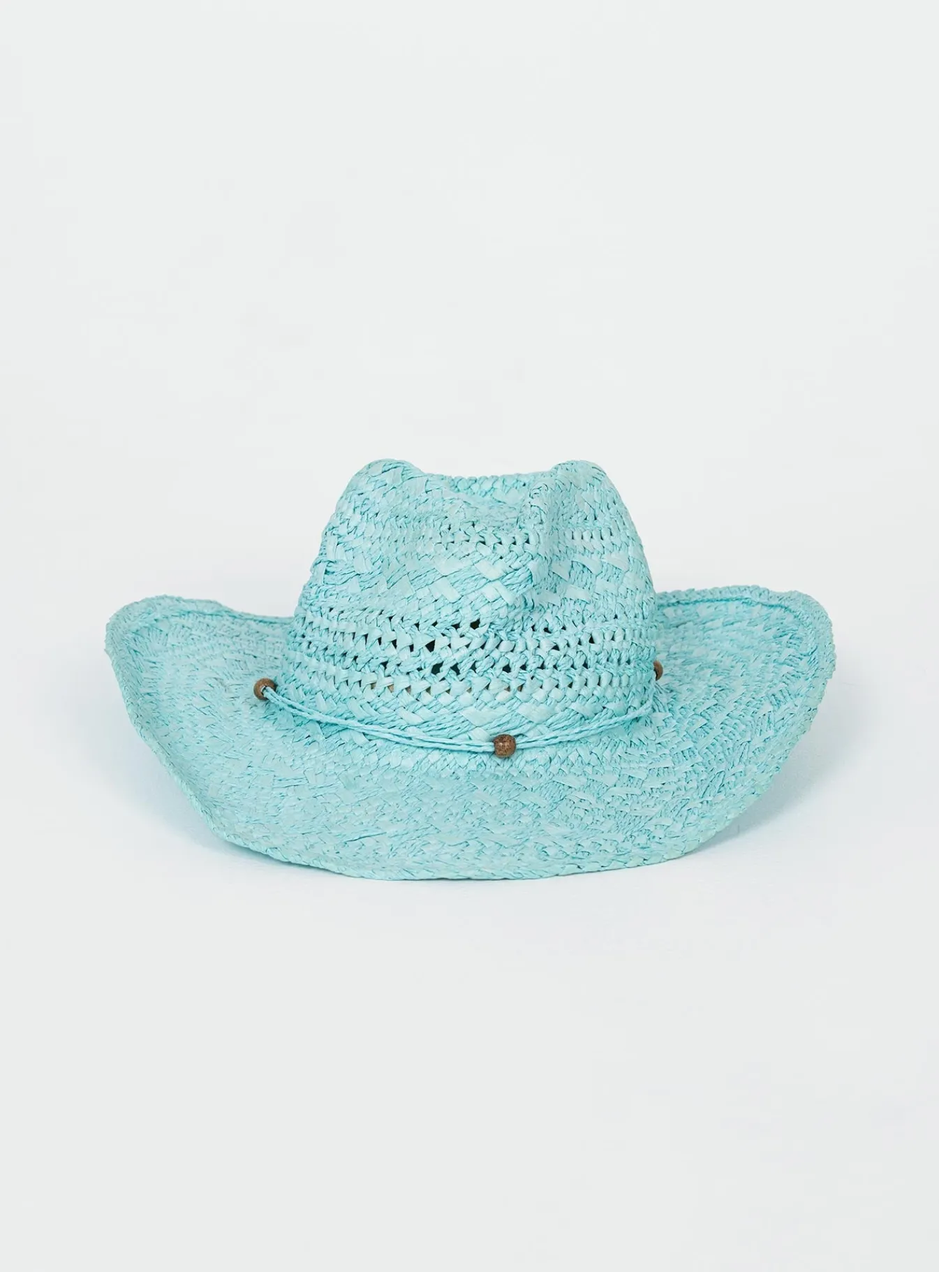 Princess Polly Yeehah Hat Baby Blue Clearance