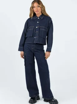 Princess Polly Yolajacket Denim Clearance