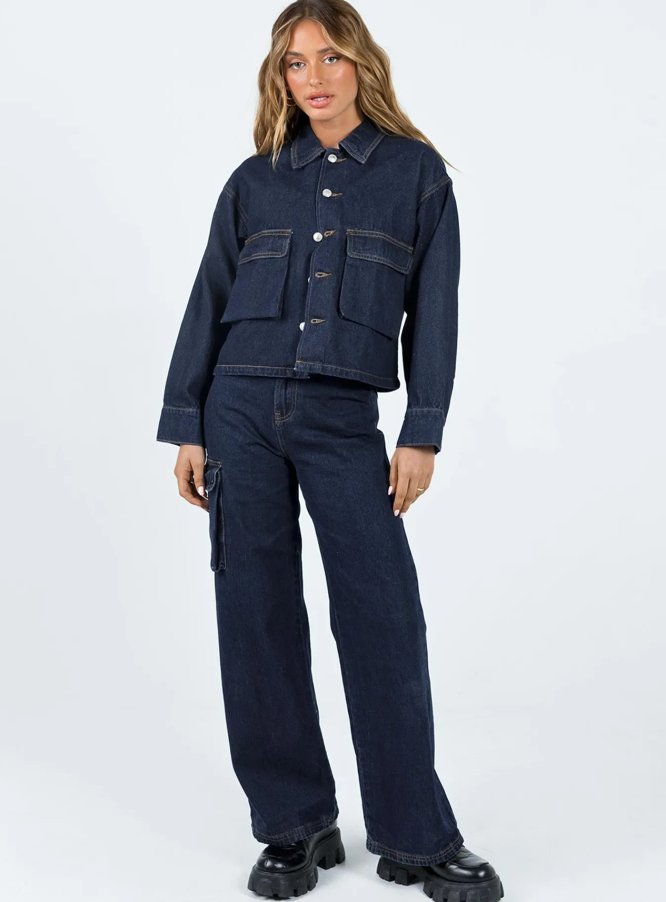 Princess Polly Yolajacket Denim Clearance