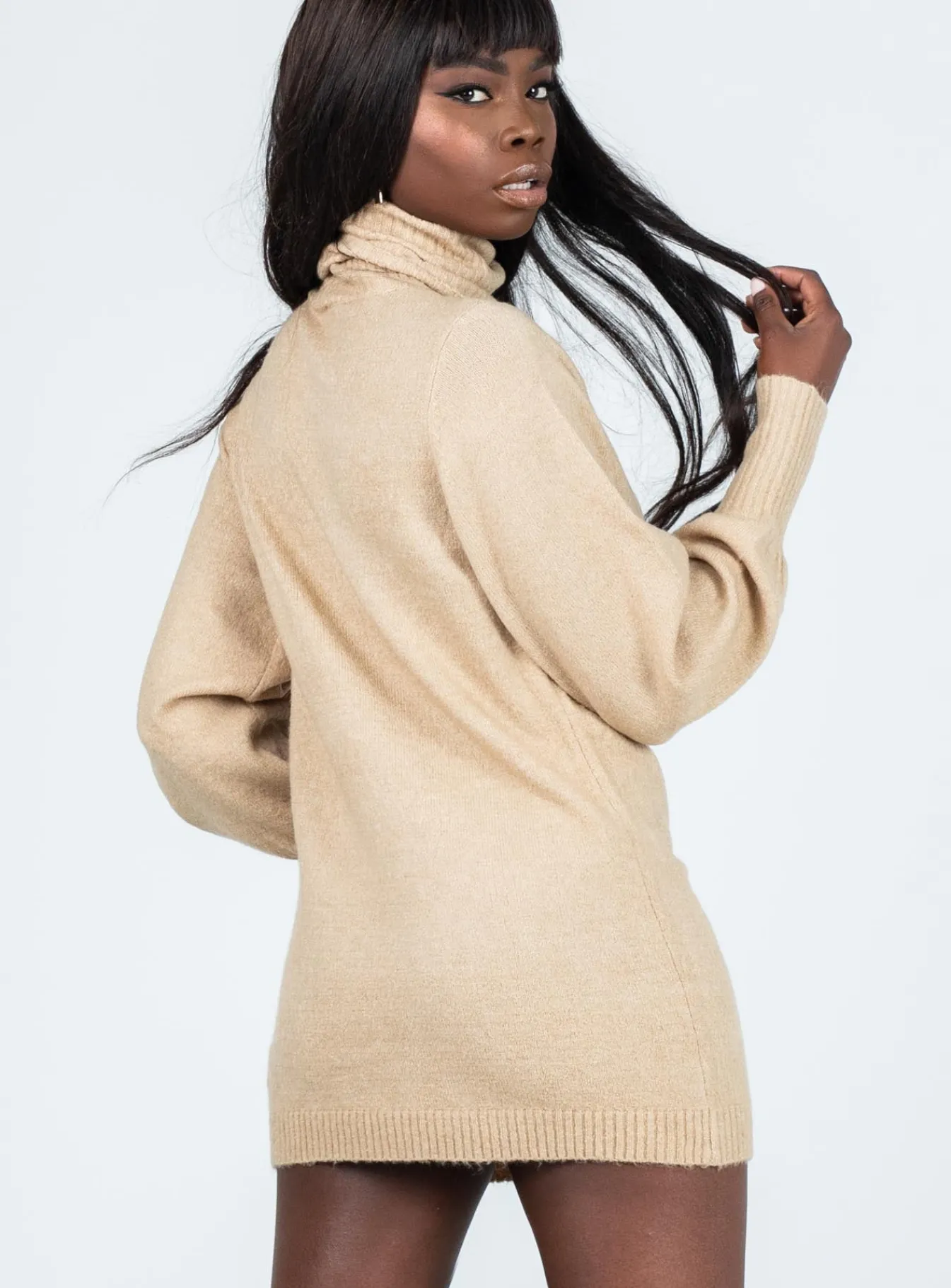 Princess Polly Zahara Mini Dress Beige Shop
