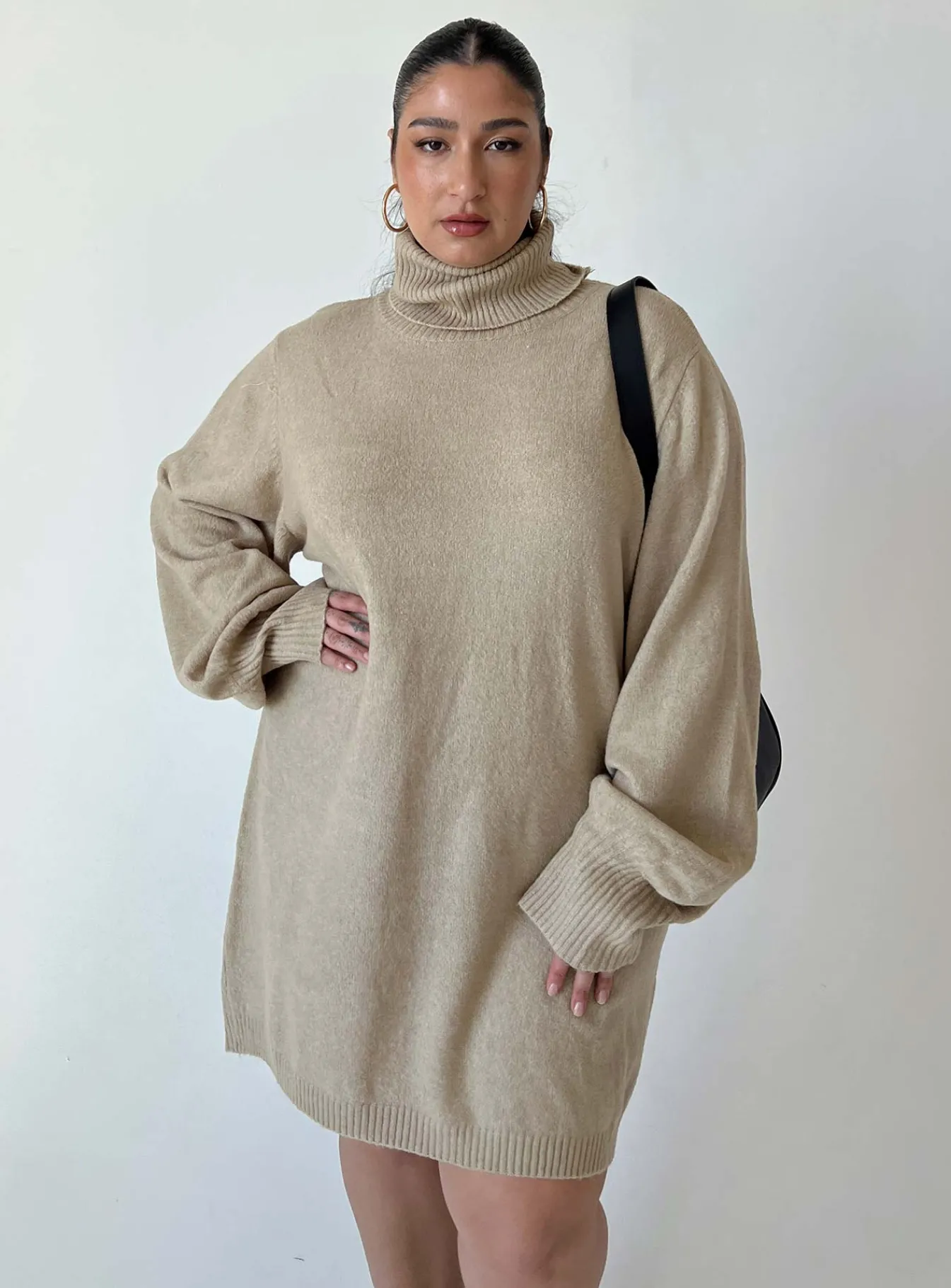 Princess Polly Zahara Mini Dresscurve Beige Sale