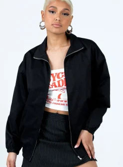 Princess Polly Zakariah Jacket  Black Online