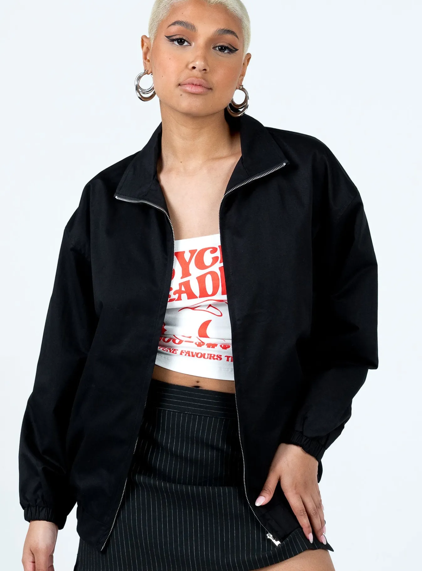 Princess Polly Zakariah Jacket Black Online