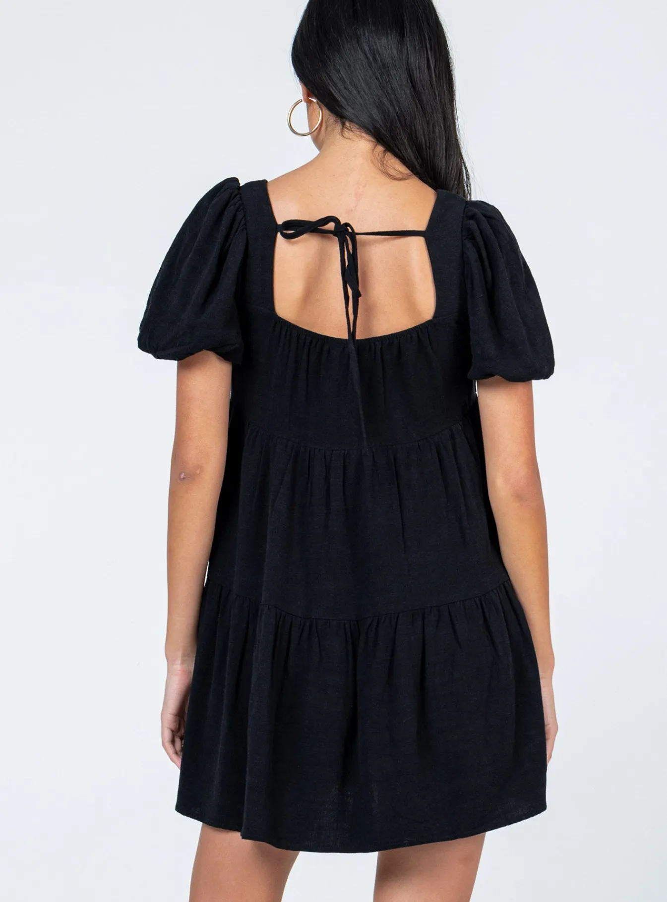 Princess Polly Zalia Mini Dress Black Cheap