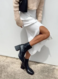 Princess Polly Zanna Midi Skirt White Clearance