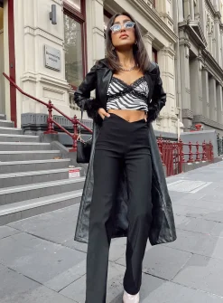 Princess Polly Zara Pant Black Shop