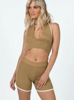 Princess Polly Zavier Set  Brown Cheap