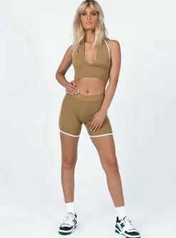 Princess Polly Zavier Set  Brown Cheap