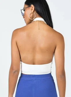 Princess Polly Zayne Top  White Store