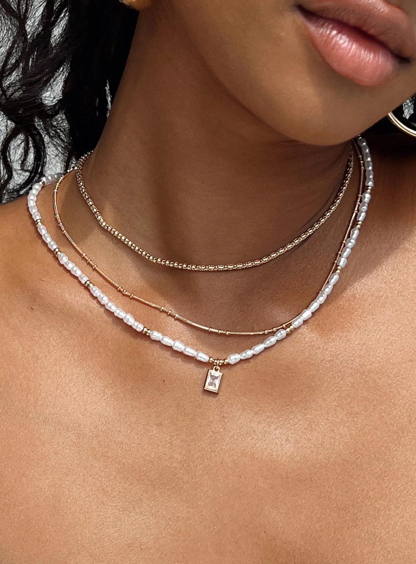 Princess Polly Zealy Necklace/ White Gold Cheap