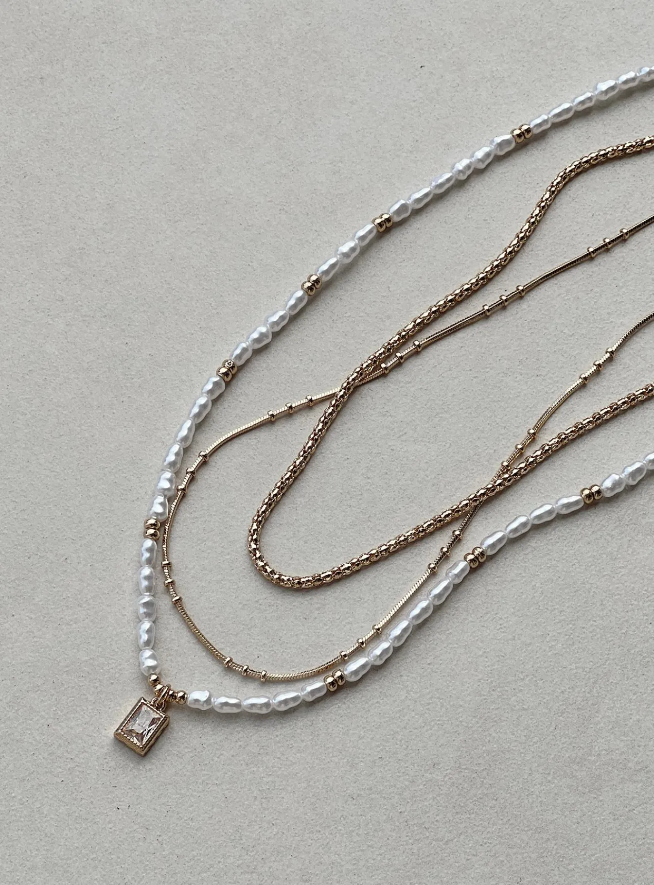 Princess Polly Zealy Necklace/ White Gold Cheap