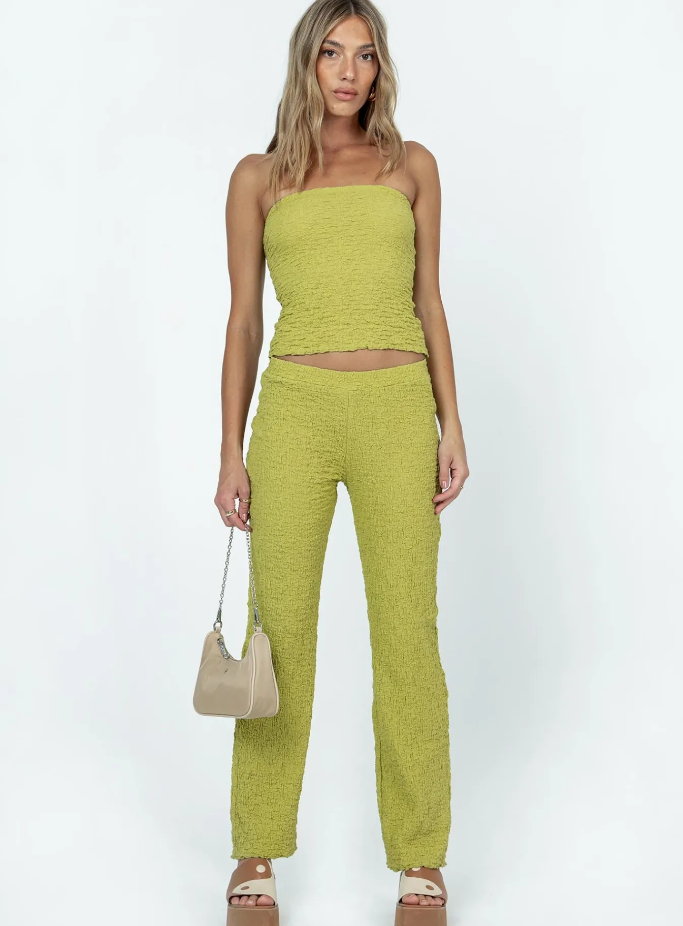 Princess Polly Zeldine Set Green Outlet