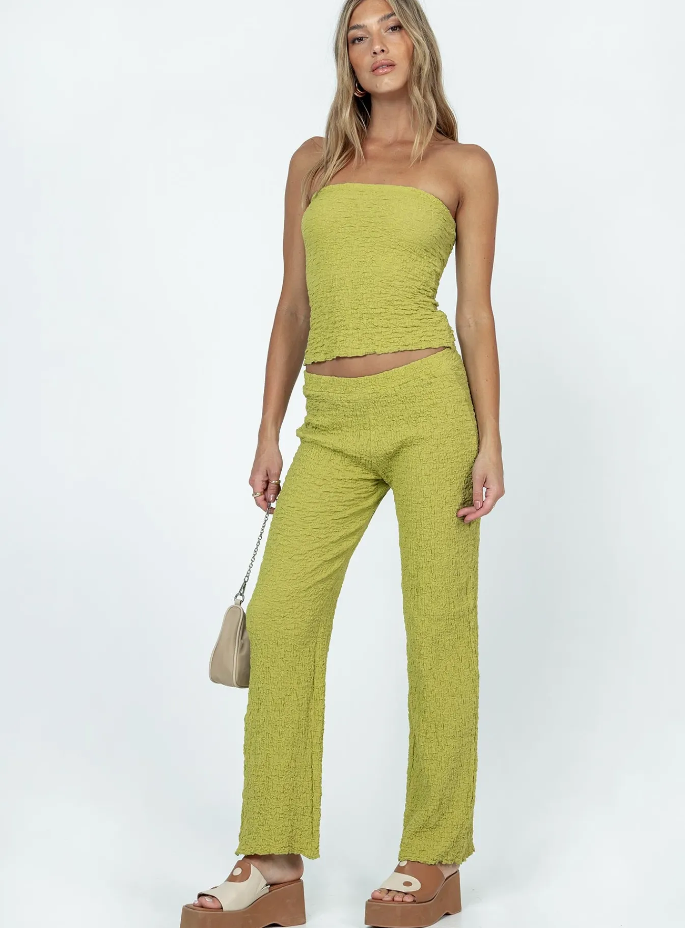 Princess Polly Zeldine Set Green Outlet