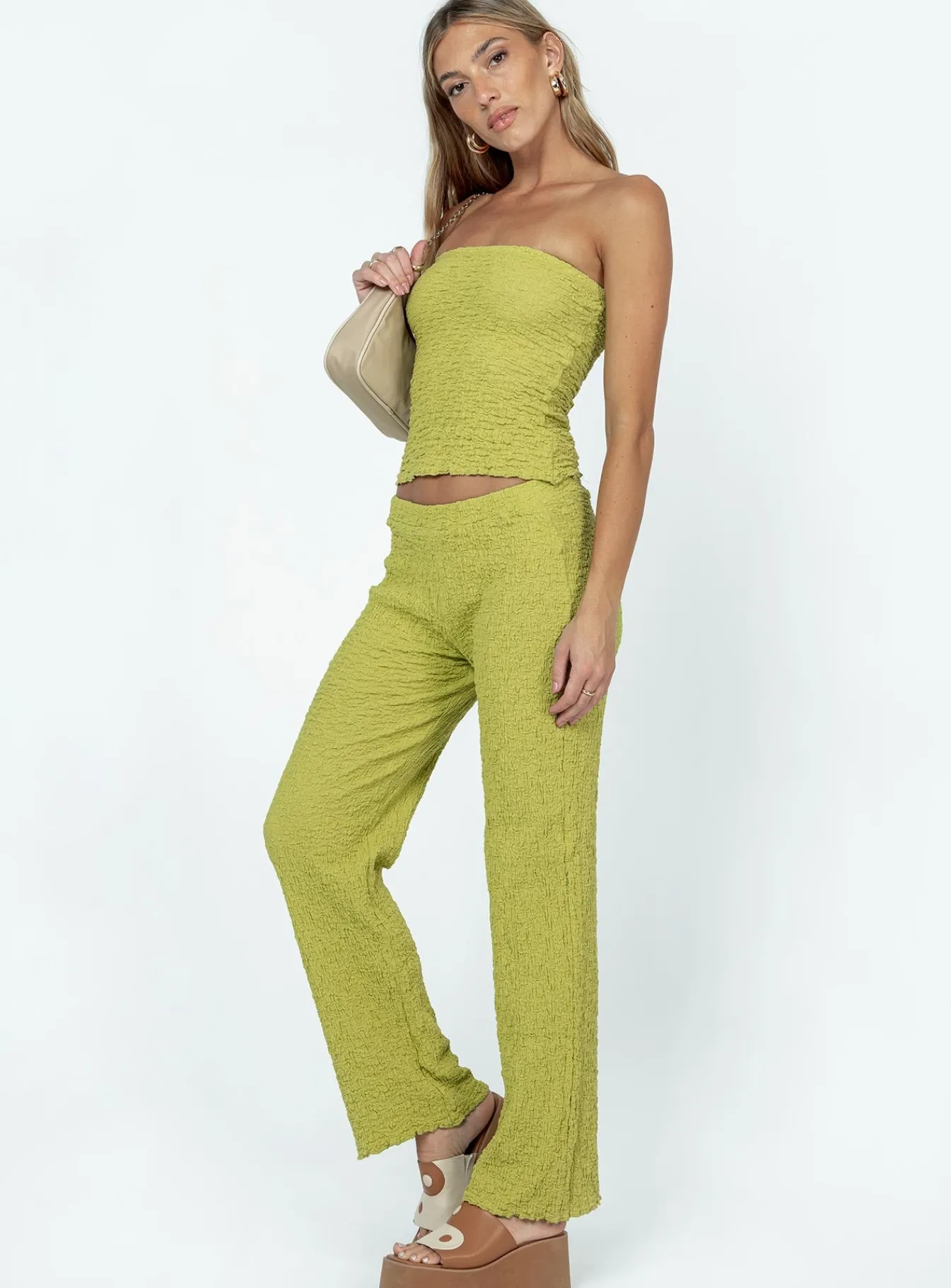 Princess Polly Zeldine Set Green Outlet