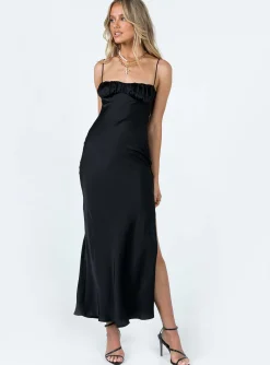 Princess Polly Zeller Maxi Dress Black Fashion