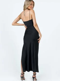 Princess Polly Zeller Maxi Dress Black Fashion