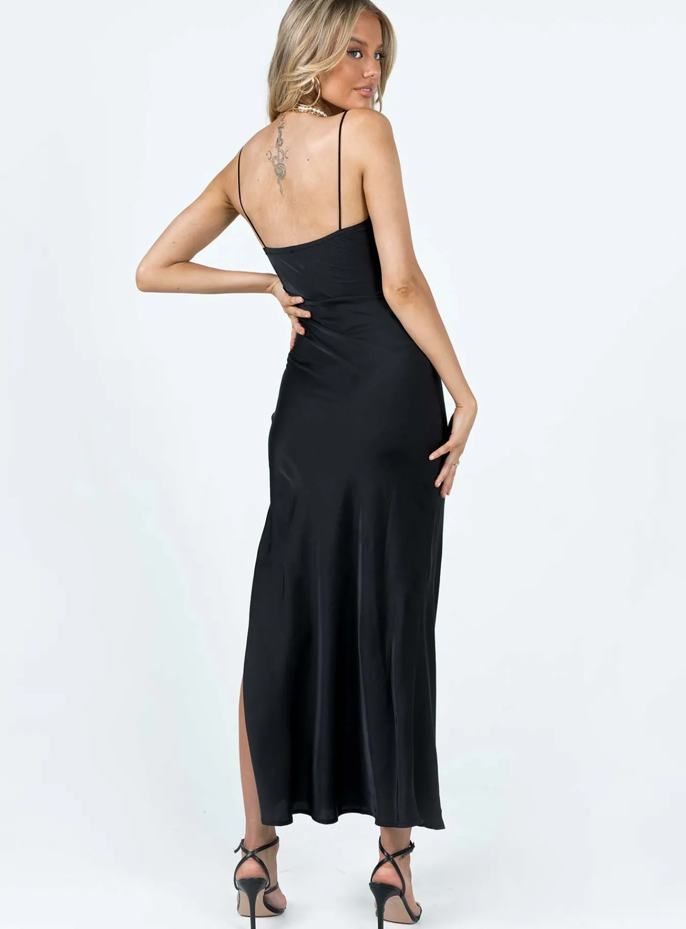 Princess Polly Zeller Maxi Dress Black Fashion