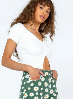 Princess Polly Zeren Top White Outlet