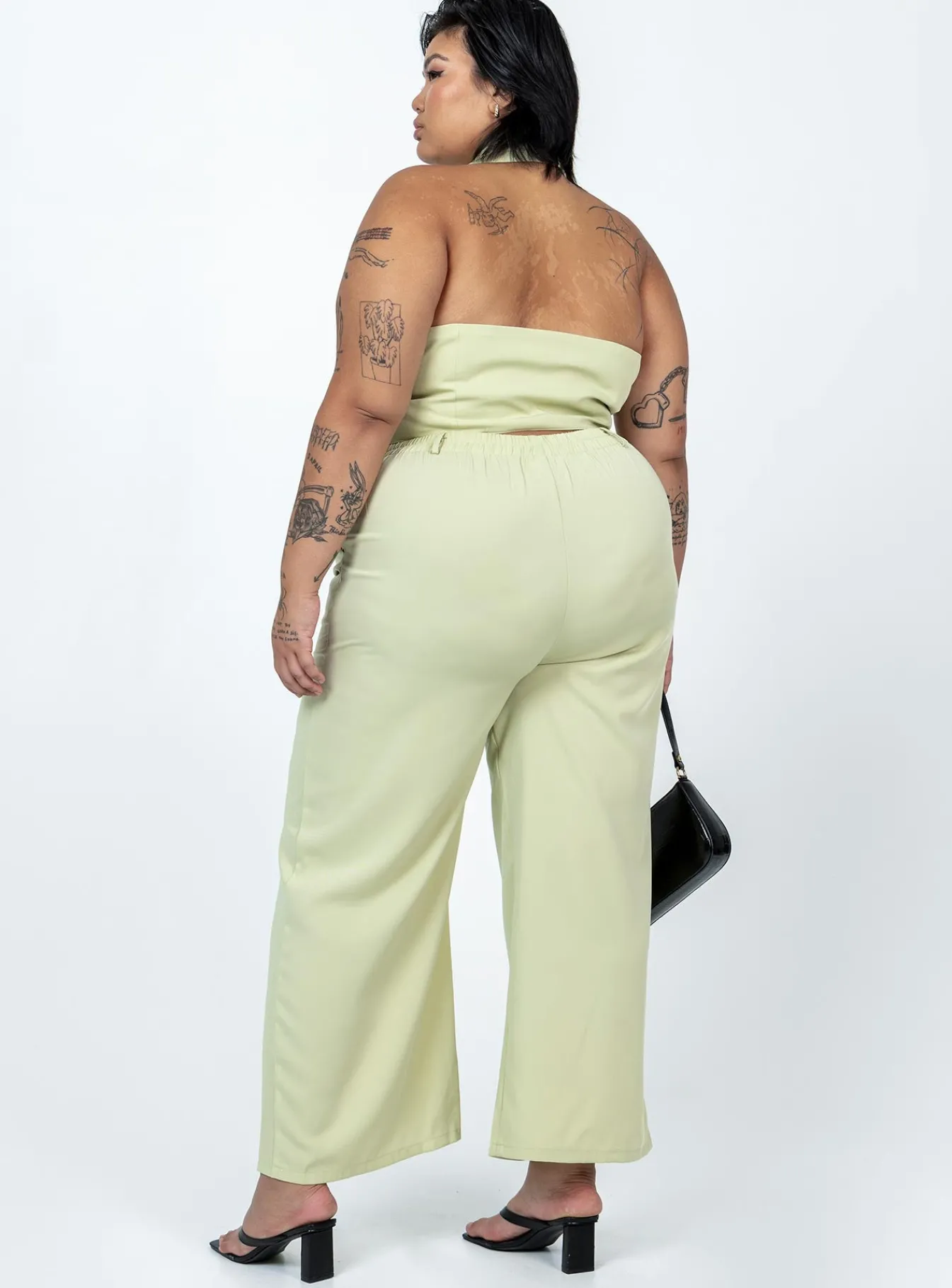 Princess Polly Zia Setcurve Green New