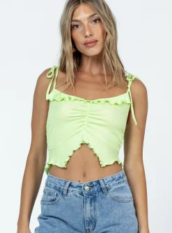 Princess Polly Zoukas Top  Green Fashion