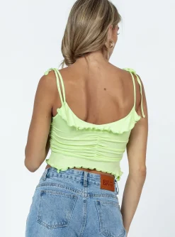 Princess Polly Zoukas Top Green Fashion