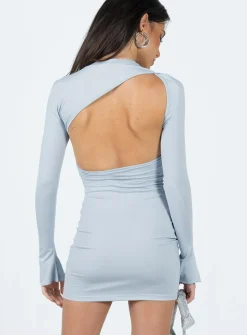 Princess Polly Zyla Mini Dress Blue Fashion