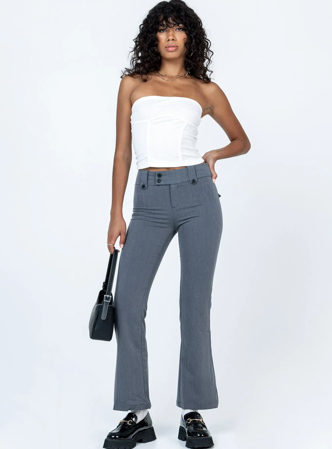 Princess Polly Zyra Strapless Top White Outlet